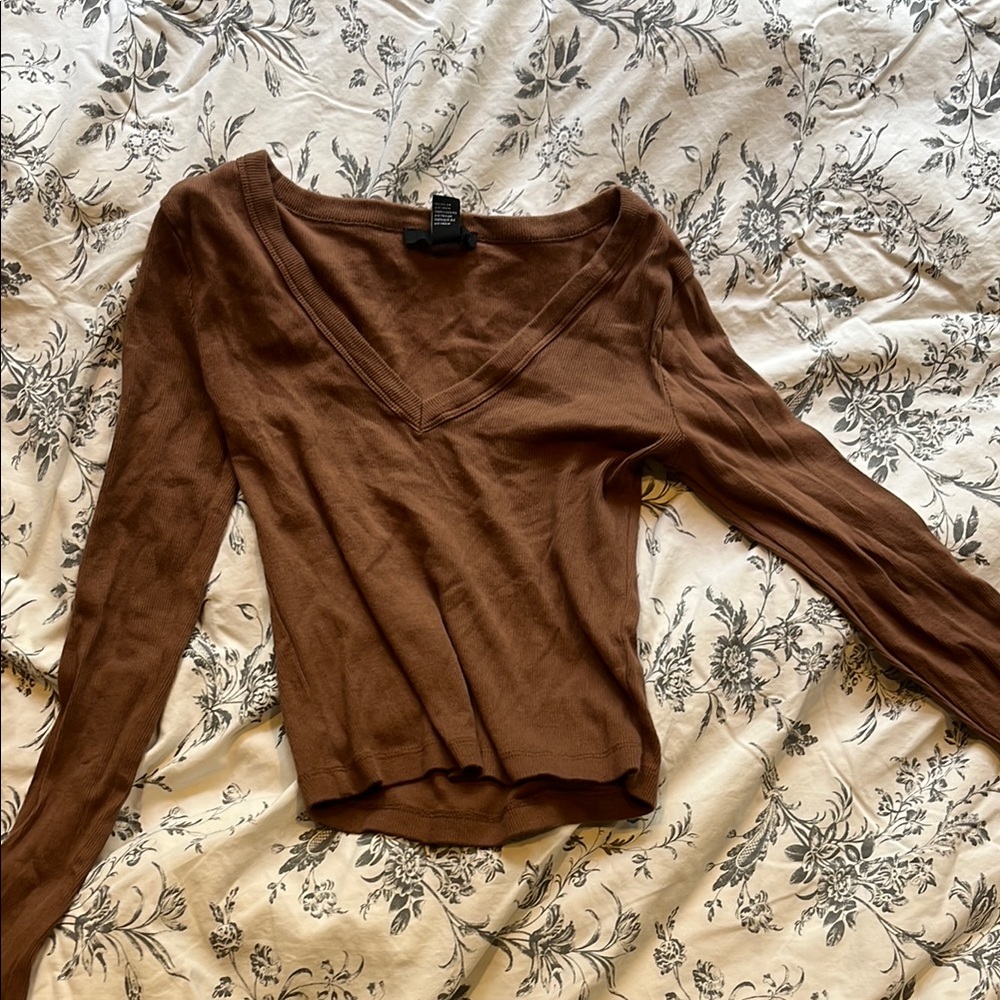 Brown shirt